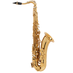 84SIG Pro Bb Tenor Sax, "Signature", Lacquer, High F#, Metal Resonators, Concept Mouthpiece, Case