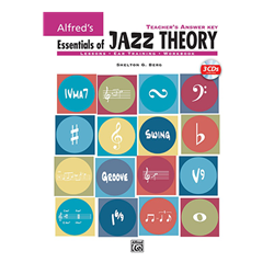 Alfred’s Essentials Of Jazz Teacher Answer Key with 3 CDs