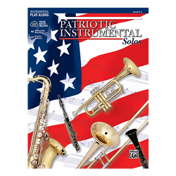 Patriotic Instrumental Solos with online audio access - trumpet