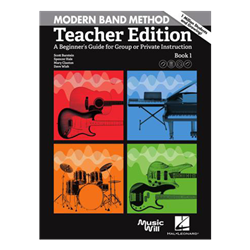 Modern Band Method - Teacher's Edition -A Beginner's Guide for Group or Private Instruction