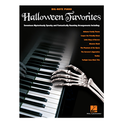 Halloween Favorites - Big Note piano