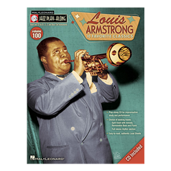 Louis Armstrong - Jazz Play-Along with CD Volume 100 for C Bb Eb and Bass Clef instruments