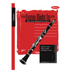 Jump Right In: Student Book 1 - Clarinet with online audio