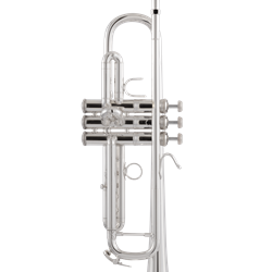 170S43GYR "Apollo" Bb Trumpet, Silver Plated, .459" Bore, 2-Piece #43 Bell with Gold Brass Stem & Yellow Brass Flare, 6R Leadpipe, Lightweight Body, 7C Mouthpiece, Case