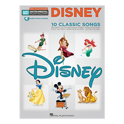 Disney - 10 Classic Songs Easy Instrumental Play-Along with online audio access - clarinet