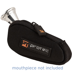 N202 French Horn Neoprene Mouthpiece Pouch - Black