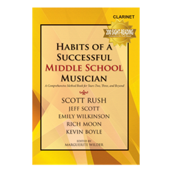 Habits of a Successful Middle School Musician Bb Clarinet