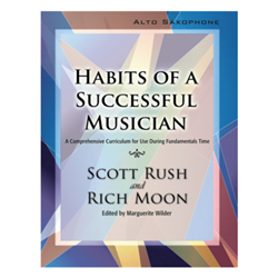 Habits of a Successful Musician  Eb Alto Saxophone