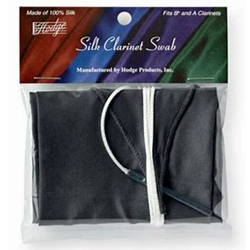 CB1 Hodge Silk Clarinet Swab - Black