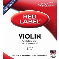 Violin String Set 4/4 Red Label Supersensitive SS2107