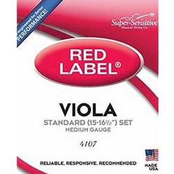 SS4107 15"-16" Viola String Set - Red Label