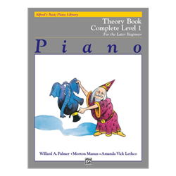 Alfred's Basic Piano Library Theory Book 1A & 1B complete