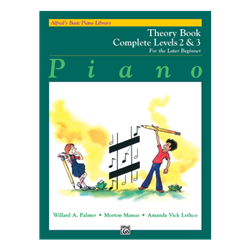 Alfred's Basic Piano Library Theory Book 2 & 3 complete