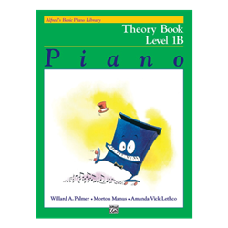 Alfred's Basic Piano Library Theory Book 1B