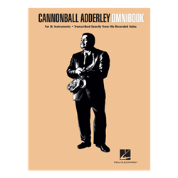 Cannonball Adderly Omnibook for Bb instruments