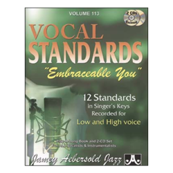 Vocal Standards "Embraceable You" - Aebersold Vol 113 Sing-Along with CD
