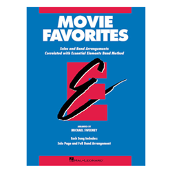 Movie Favorites, Essential Elements for Band - Eb Alto Saxophone
