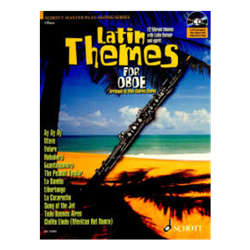 Latin Themes for Oboe with CD